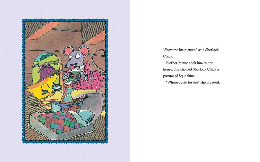 Sherlock Chick and the Peekaboo Mystery by Robert Quackenbush: Paperback; 48 pages / English