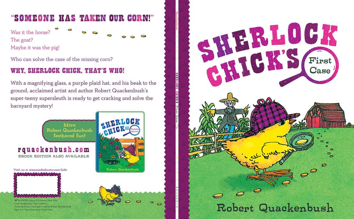 Sherlock Chick's First Case by Robert Quackenbush: Paperback; 48 pages / English