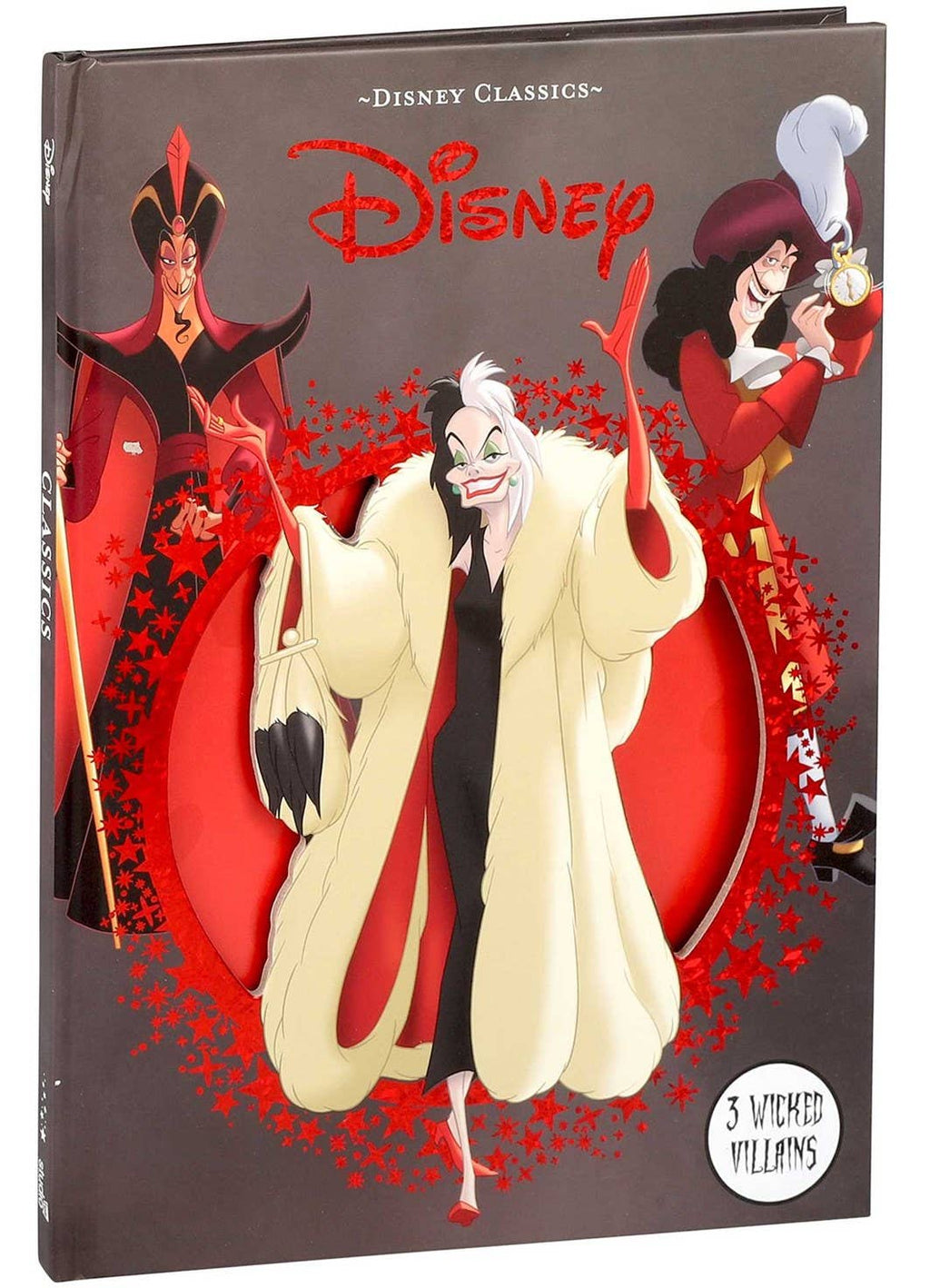 Disney Classics: 3 Wicked Villains (Disney Die-Cut Classics)