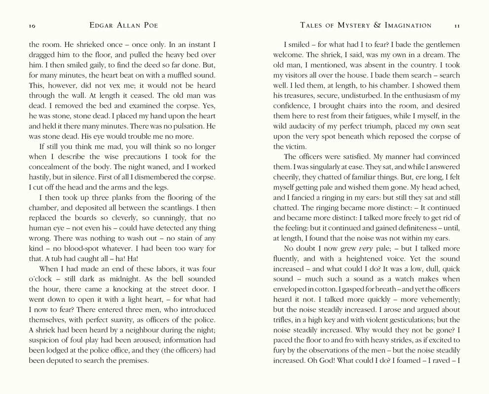 Tales of Mystery & Imagination by Edgar Allan Poe: Hardcover; 416 pages / English
