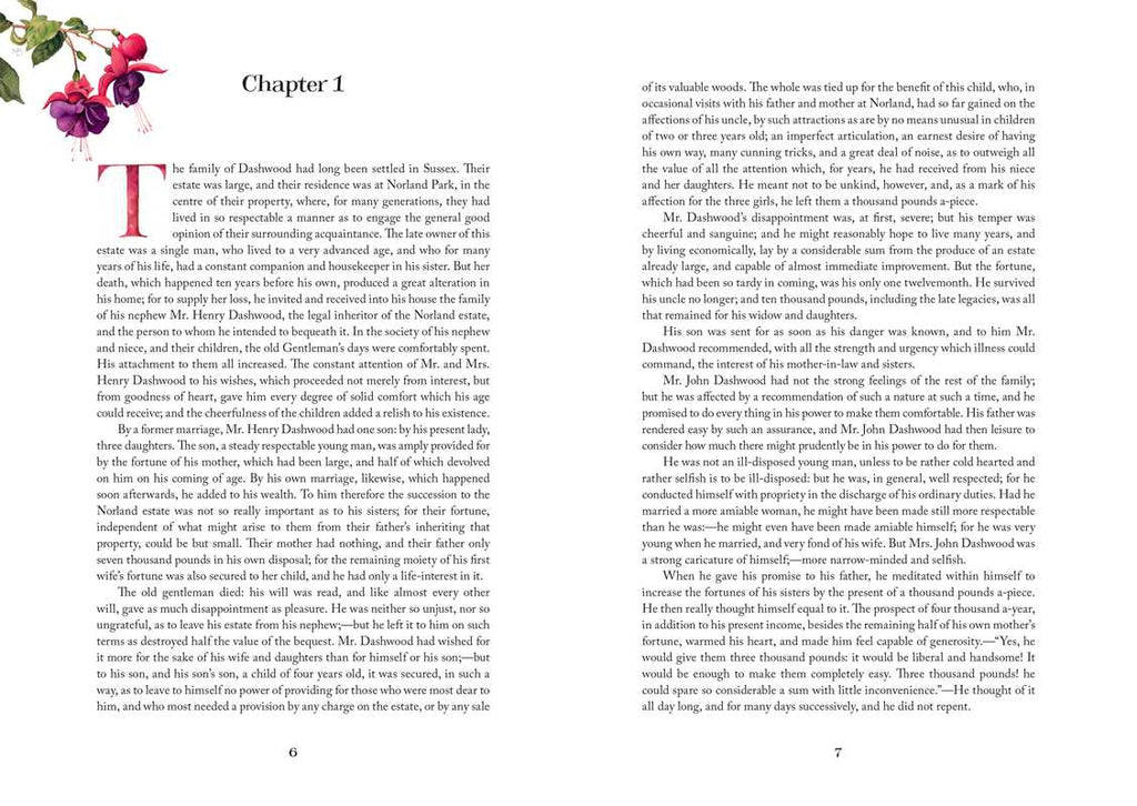 Sense and Sensibility by Jane  Austen: Hardcover; 296 pages / English