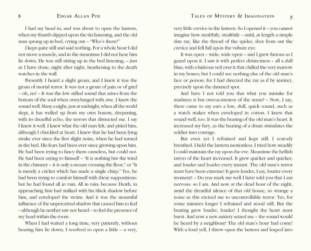 Tales of Mystery & Imagination by Edgar Allan Poe: Hardcover; 416 pages / English
