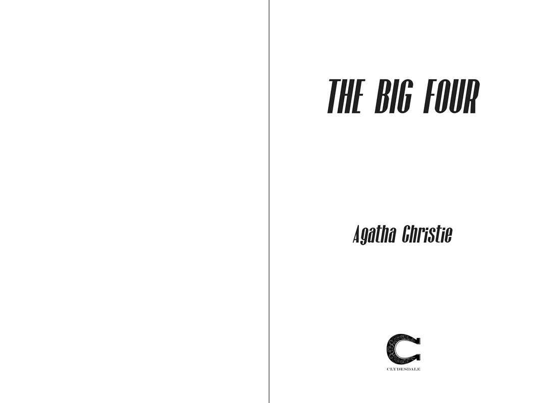 Big Four by Agatha Christie: Paper Over Board; 216 pages / English