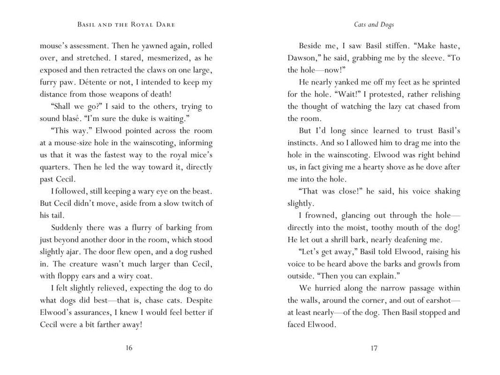 Basil and the Royal Dare by: Hardcover; 96 pages / English