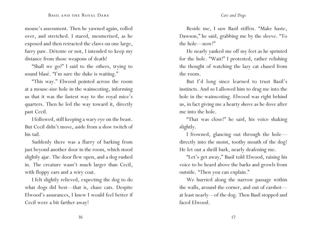 Basil and the Royal Dare by: Hardcover; 96 pages / English