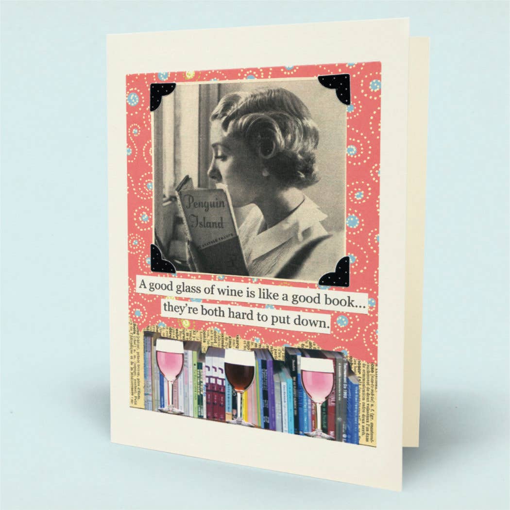 Hard to Put Down Card