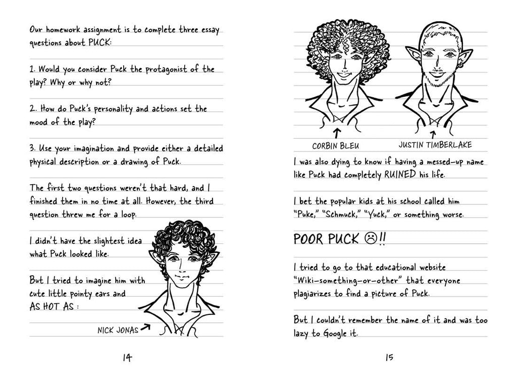 Dork Diaries 1 by Rachel Renée Russell: Paper Over Board; 352 pages / English