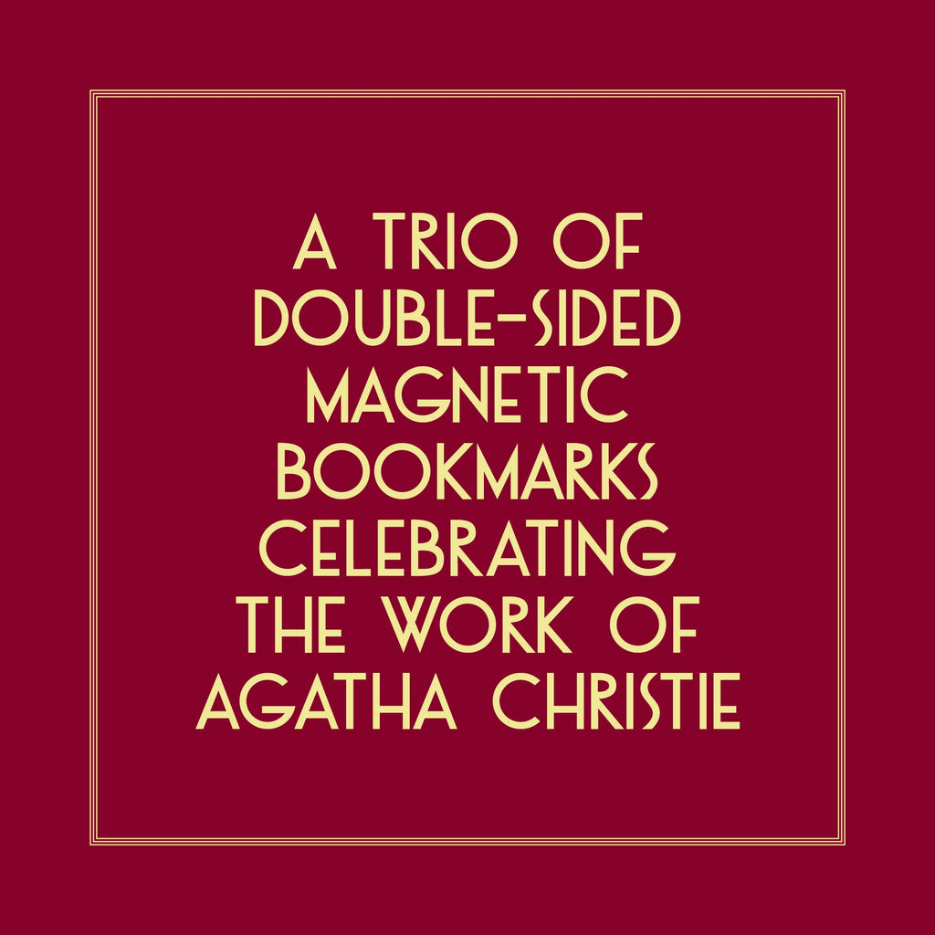 Agatha Christie Magnetic Bookmarks