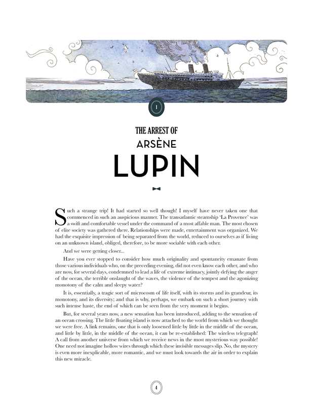 Arsene Lupin, Gentleman Thief by Maurice Leblanc: Hardcover; 160 pages / English