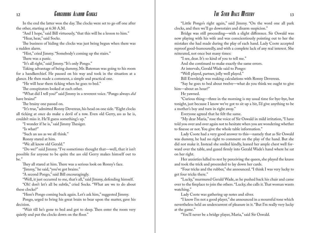 Seven Dials Mystery by Agatha Christie: Paper Over Board; 216 pages / English