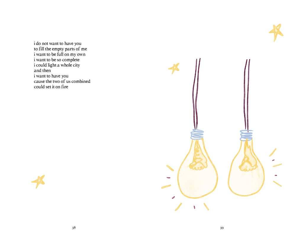 Love Poems by Rupi  Kaur: Hardcover; 144 pages / English