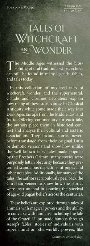Tales of Witchcraft and Wonder by Claude Lecouteux: Hardcover; 320 pages / English