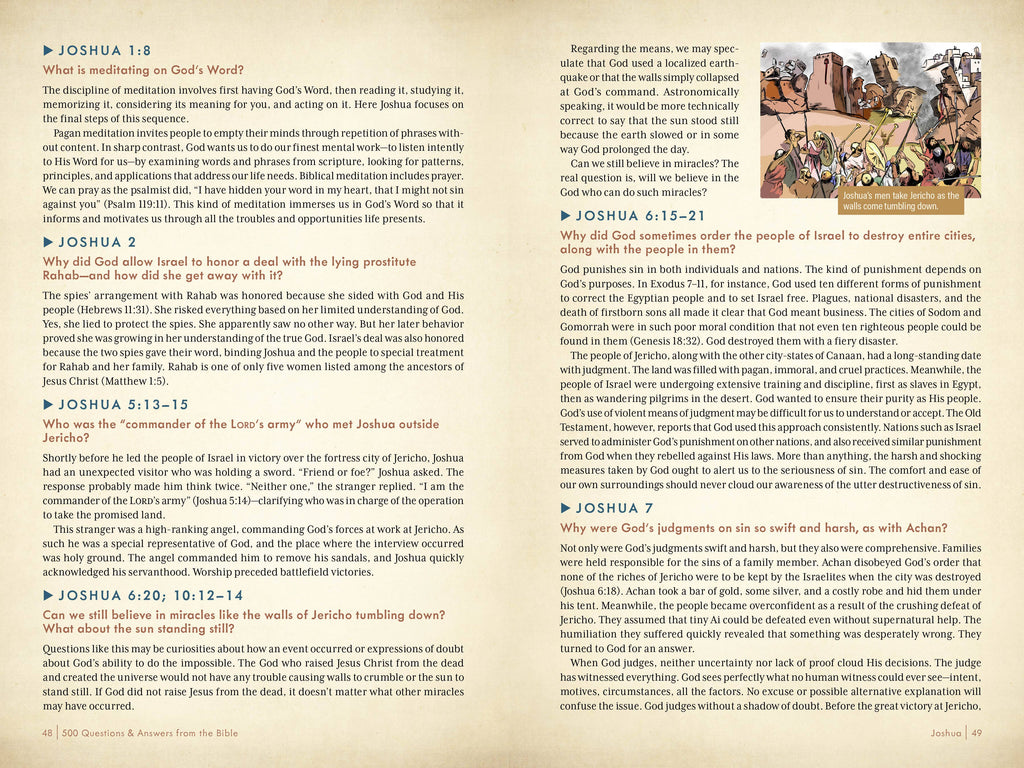 500 Questions & Answers from the Bible