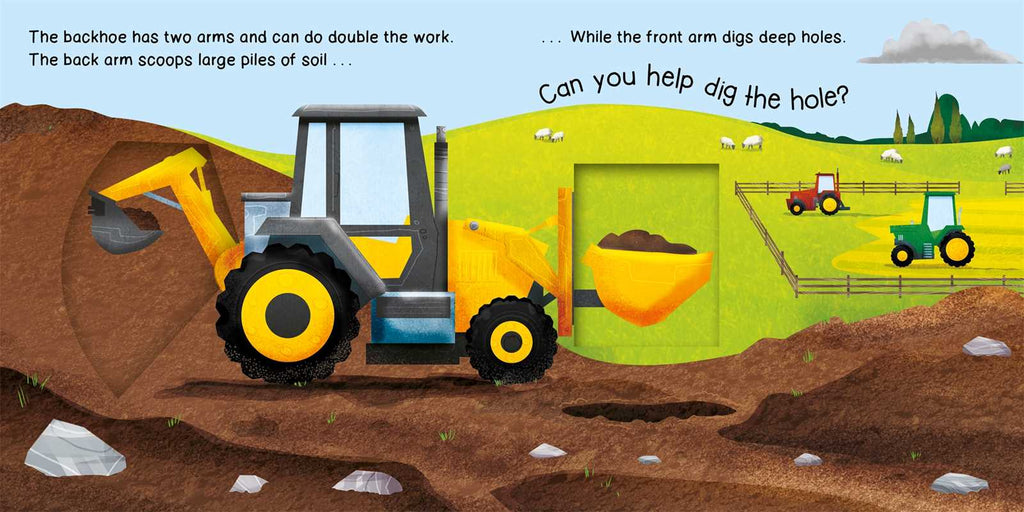 Play-Along Tractors by IglooBooks: Board Books; 10 pages / English