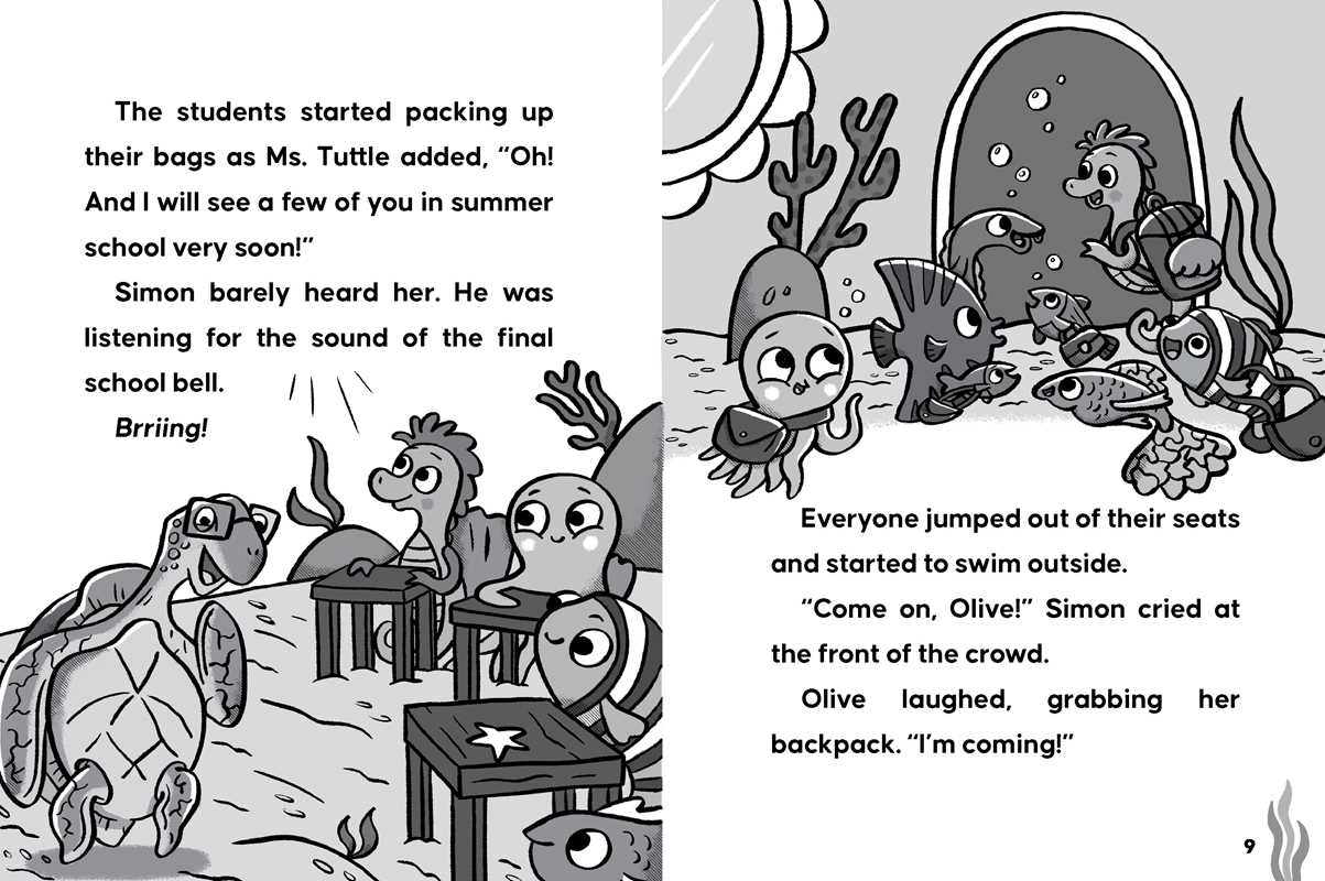 Summer School of Fish by Cora Reef: Paperback; 128 pages / English