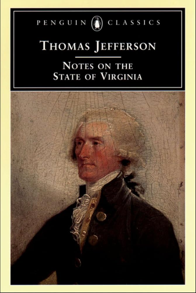 Notes on the State of Virginia (Penguin Classics) cover image