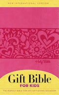 NIV, Gift Bible for Kids, Leathersoft, Pink cover image