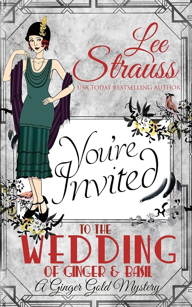 The Wedding of Ginger & Basil: a 1920s historical cozy mystery (Ginger Gold Mystery) cover image