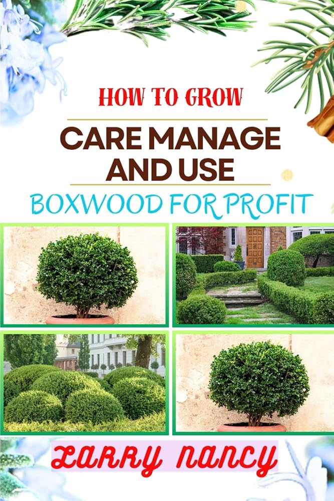 HOW TO GROW CARE MANAGE AND USE BOXWOOD FOR PROFIT: One Touch Guide To Cultivating, Nurturing, And Leveraging Boxwood For Agricultural Success cover image