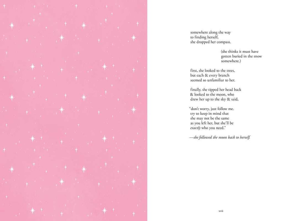 She followed the moon back to herself by Amanda  Lovelace: Paperback; 208 pages / English