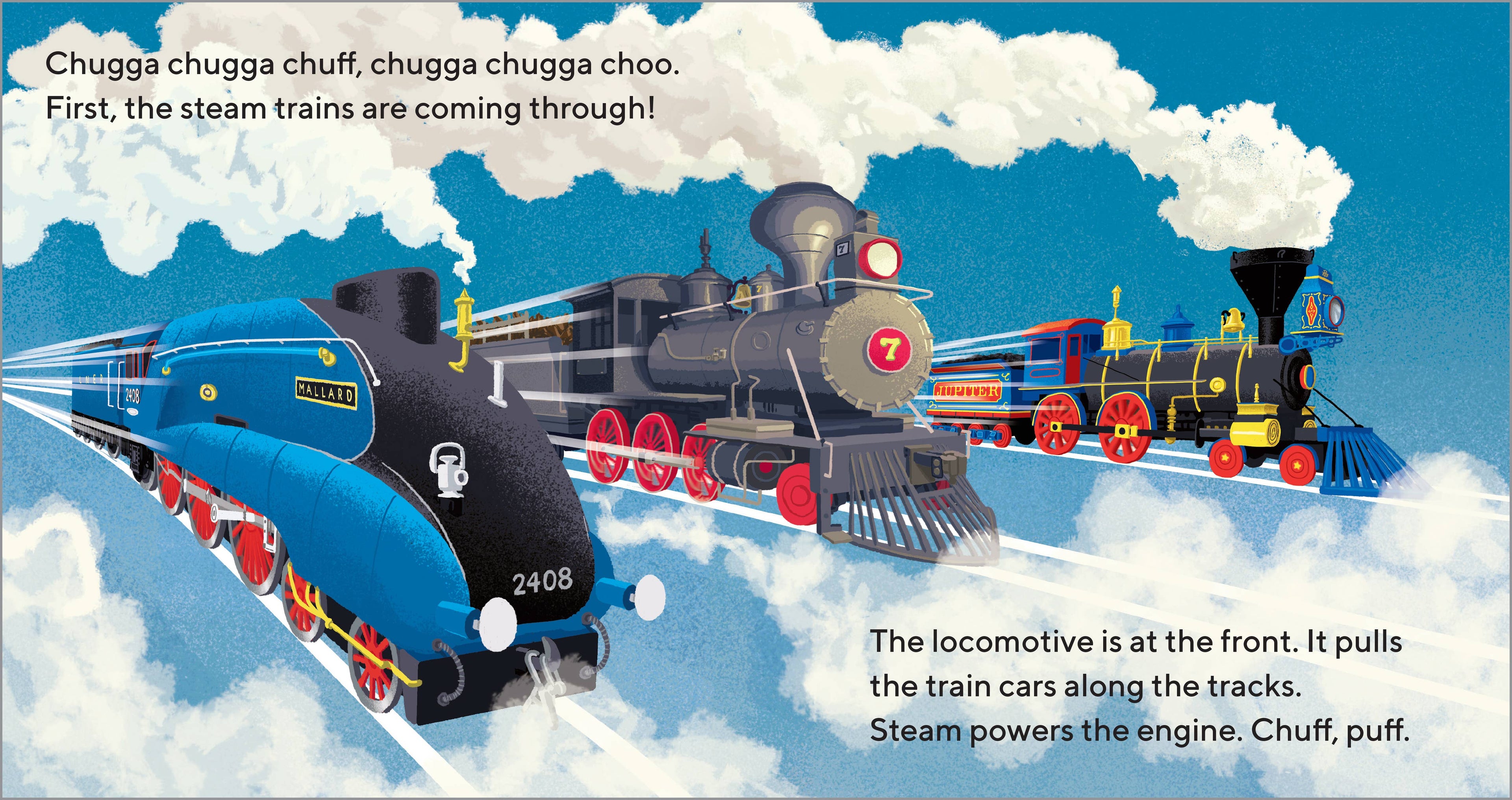 Trains Coming Through!