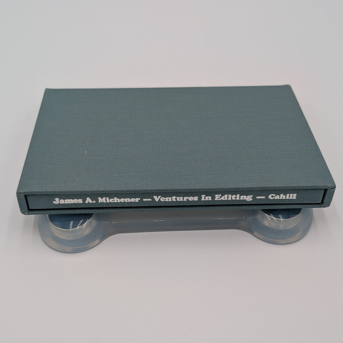 Ventures In Editing by James A. Michener – Signed Limited First Edition (#2 of 274) with PSA/DNA COA, in Slipcase (1995)
