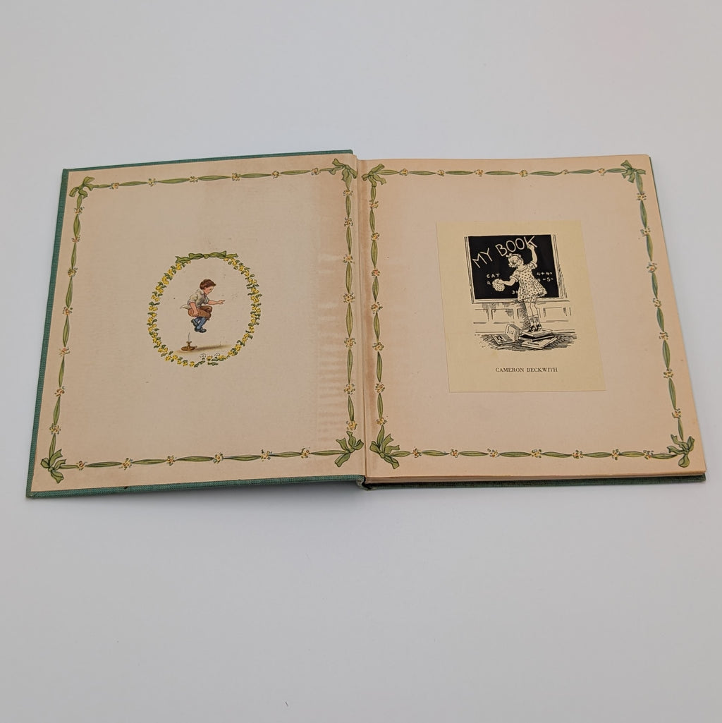Mother Goose: Seventy-seven Verses with Pictures by Tasha Tudor – Oxford University Press 1944 (Fourth Printing, January 1945) – Caldecott Honor Book