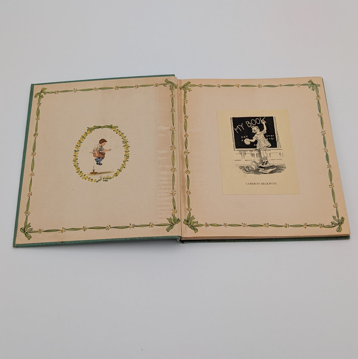 Mother Goose: Seventy-seven Verses with Pictures by Tasha Tudor – Oxford University Press 1944 (Fourth Printing, January 1945) – Caldecott Honor Book