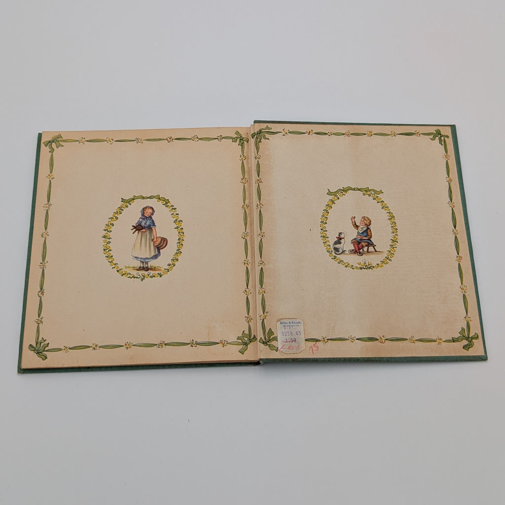 Mother Goose: Seventy-seven Verses with Pictures by Tasha Tudor – Oxford University Press 1944 (Fourth Printing, January 1945) – Caldecott Honor Book