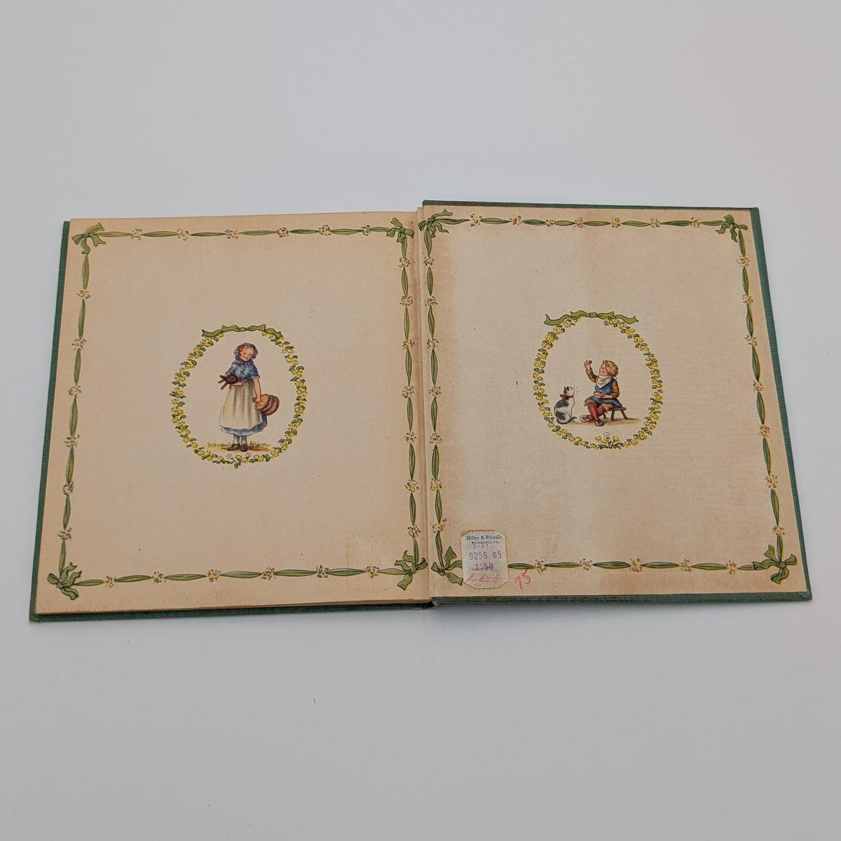 Mother Goose: Seventy-seven Verses with Pictures by Tasha Tudor – Oxford University Press 1944 (Fourth Printing, January 1945) – Caldecott Honor Book