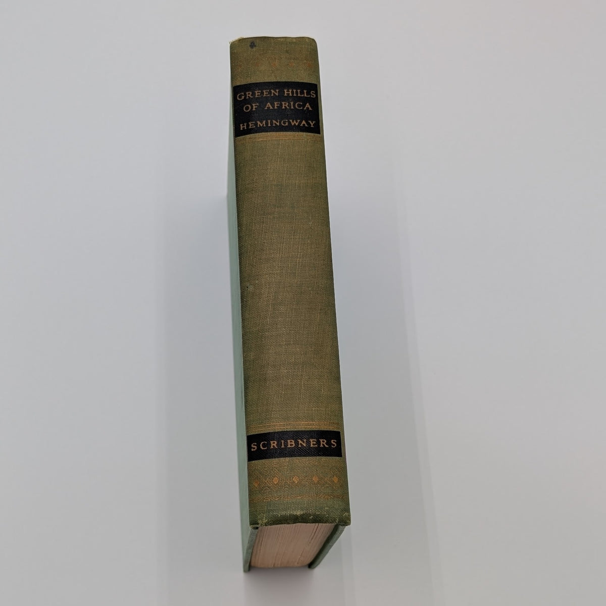 Green Hills of Africa by Ernest Hemingway (1935) – First Edition, Later Printing – Scribner’s – No Dust Jacket
