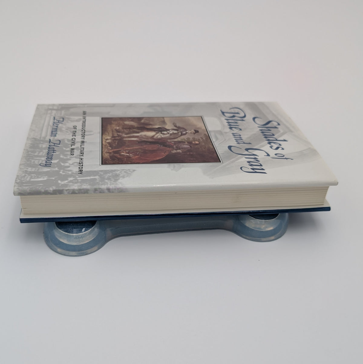 Shades of Blue and Gray: An Introductory Military History of the Civil War – Signed & Dated by Author Herman Hattaway (First Edition)