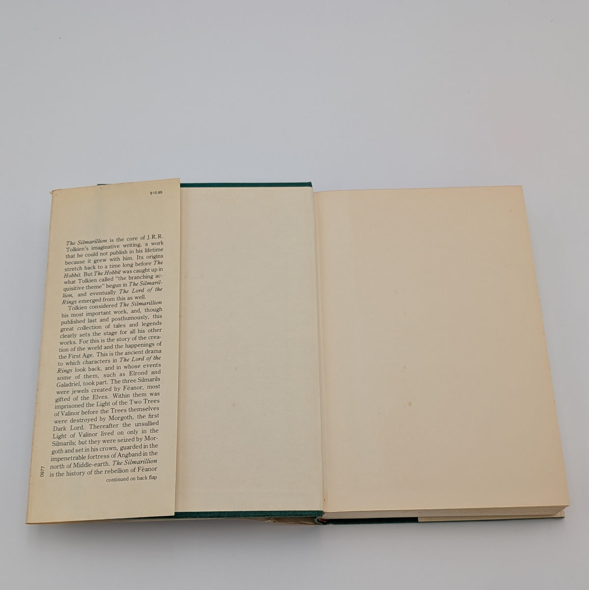 J.R.R. Tolkien, The Silmarillion, Edited by Christopher Tolkien, 1977
