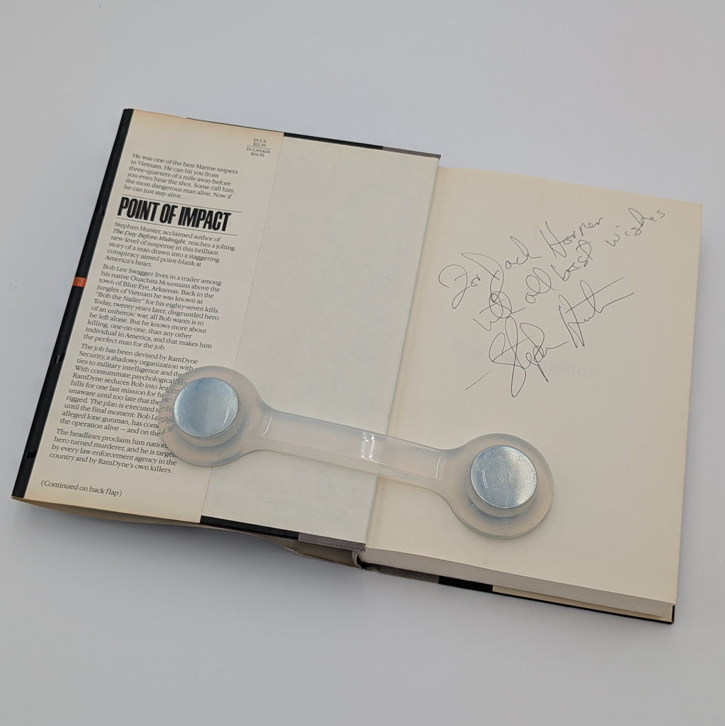 Point of Impact — Stephen Hunter — Signed First Edition / First Printing (1993)