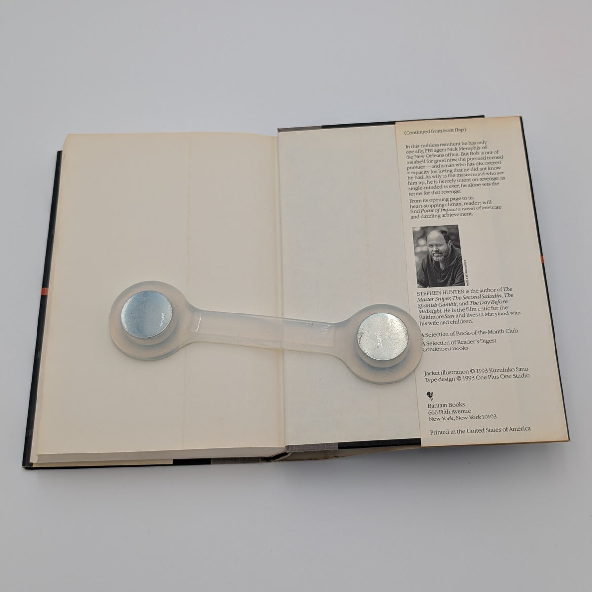Point of Impact — Stephen Hunter — Signed First Edition / First Printing (1993)