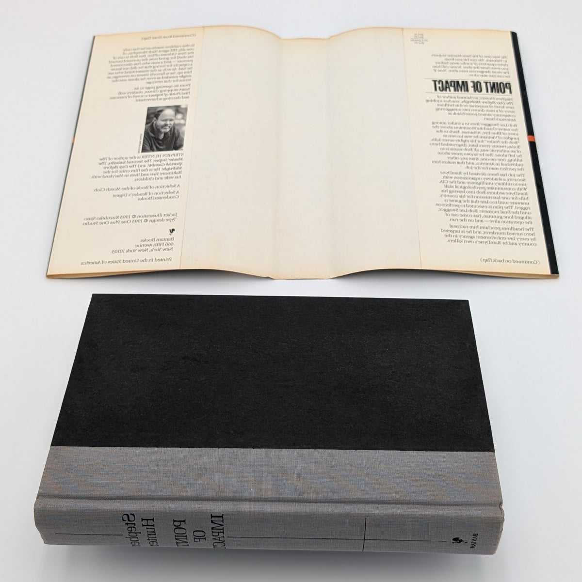 Point of Impact — Stephen Hunter — Signed First Edition / First Printing (1993)