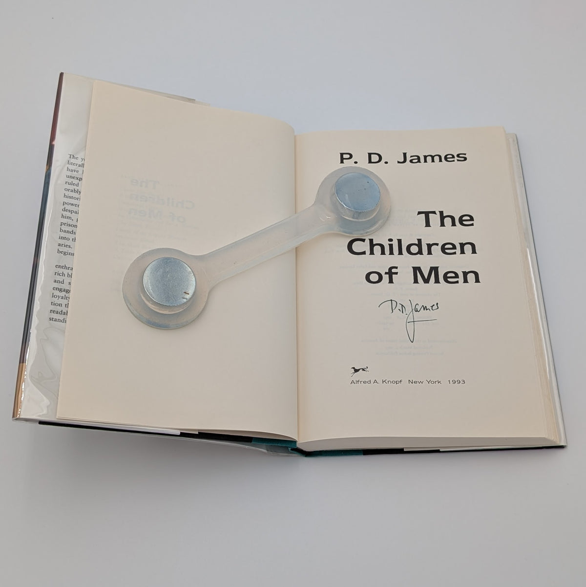 The Children of Men — P. D. James — Signed — First American Edition (1993)