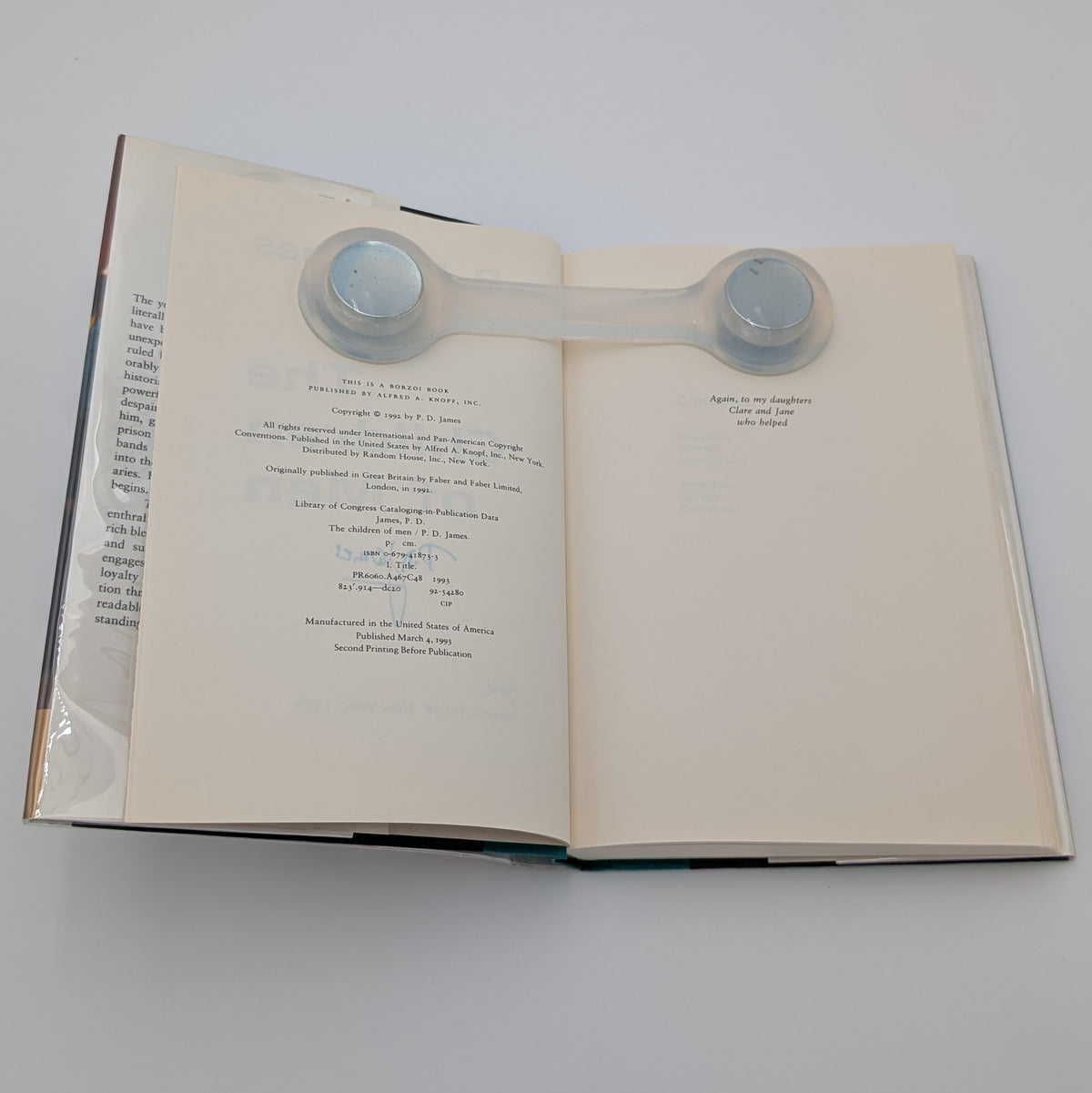 The Children of Men — P. D. James — Signed — First American Edition (1993)