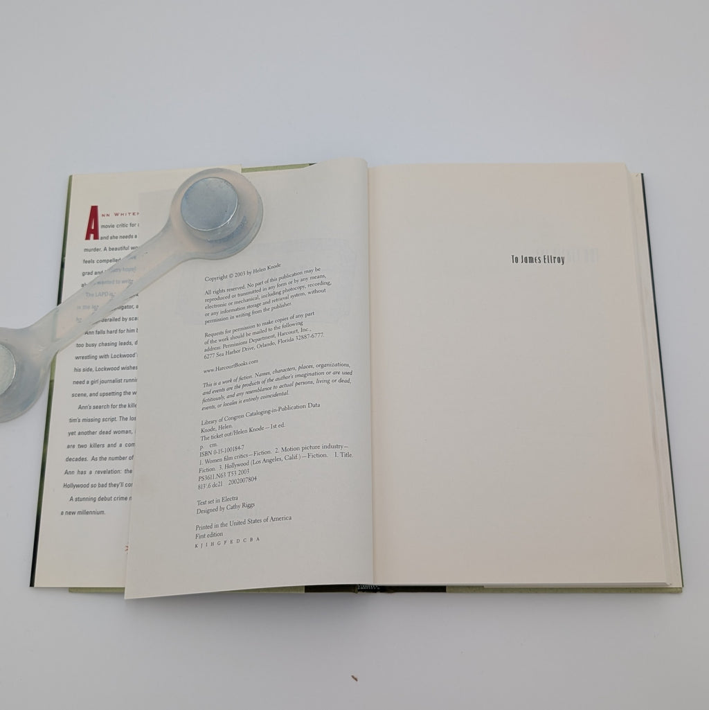 The Ticket Out — Helen Knode — Signed First Edition