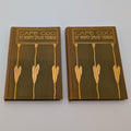 Cape Cod – Henry David Thoreau – 2‑Volume Illustrated Set (Houghton Mifflin, c.1896) – Decorative Gilt Cloth – Hinges Starting