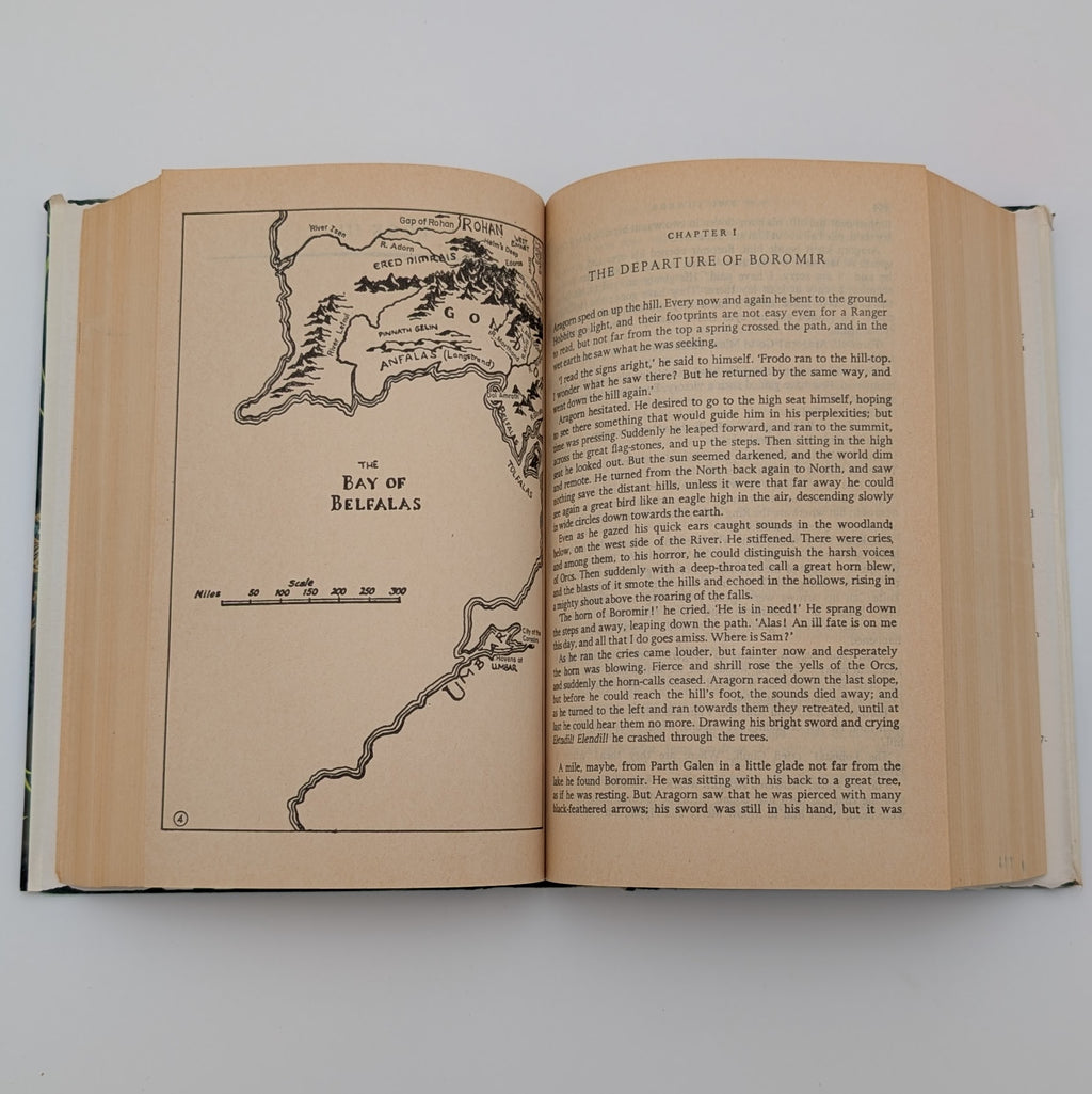 The Lord of the Rings — J.R.R. Tolkien — 1978 Book Club Associates — Pauline Baynes Dust Jacket — One‑Volume Edition — Printed in Great Britain