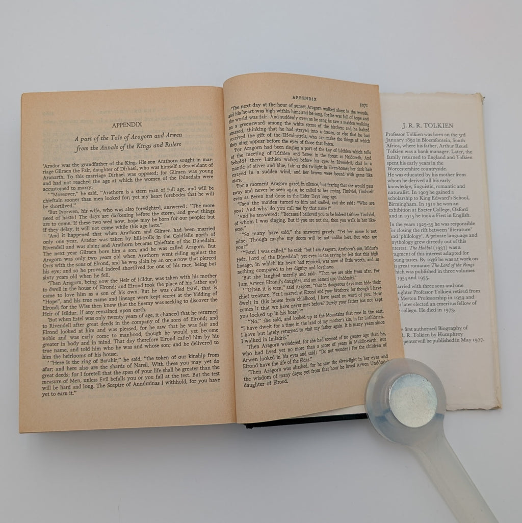 The Lord of the Rings — J.R.R. Tolkien — 1978 Book Club Associates — Pauline Baynes Dust Jacket — One‑Volume Edition — Printed in Great Britain