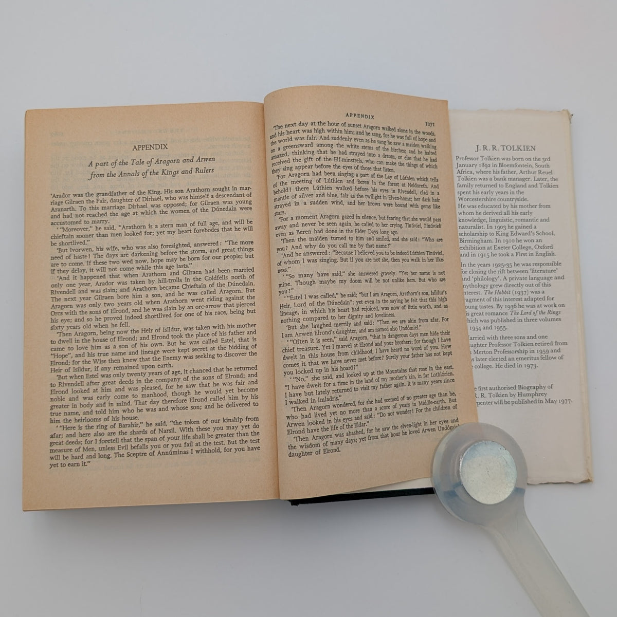 The Lord of the Rings — J.R.R. Tolkien — 1978 Book Club Associates — Pauline Baynes Dust Jacket — One‑Volume Edition — Printed in Great Britain