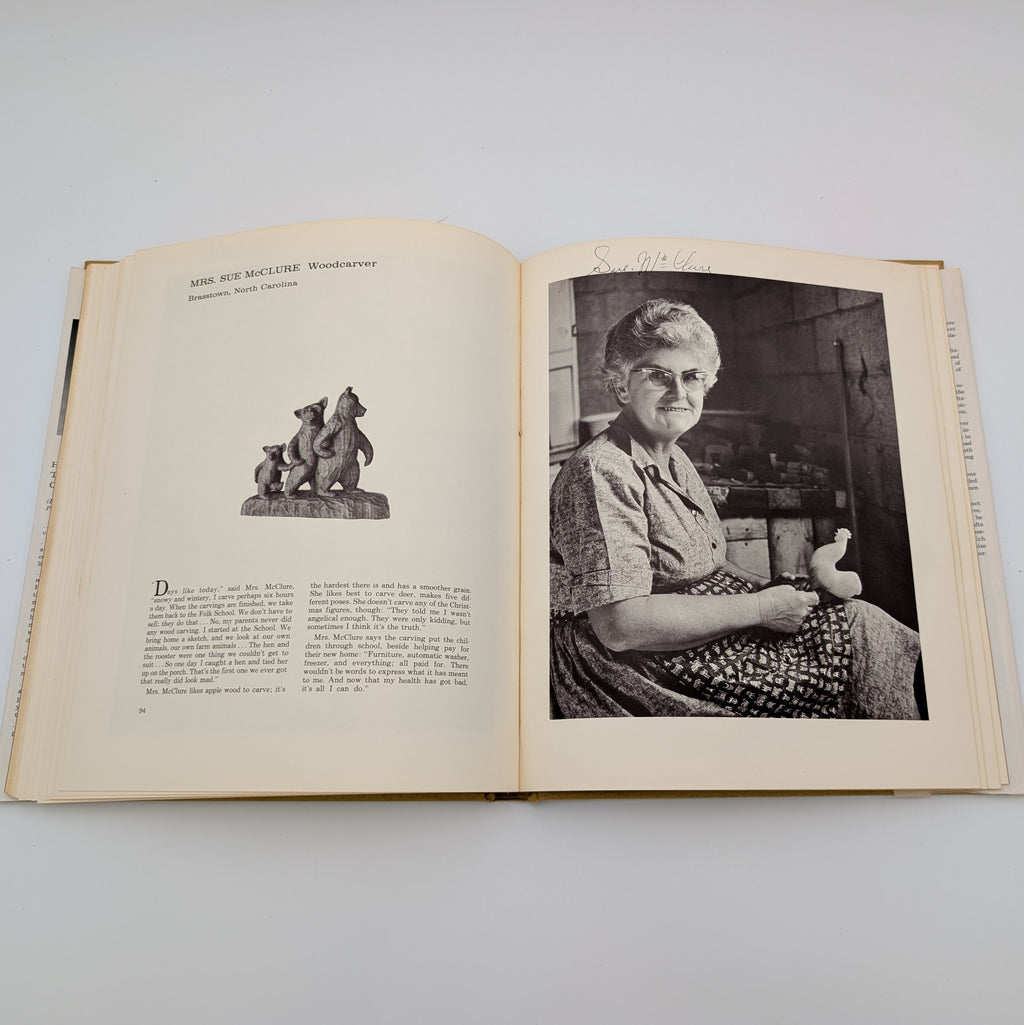 Artisans of the Appalachians (1967) DuPuy & Weaver — SIGNED by 10 Artisans — Brasstown/Cherokee/Berea — RARE