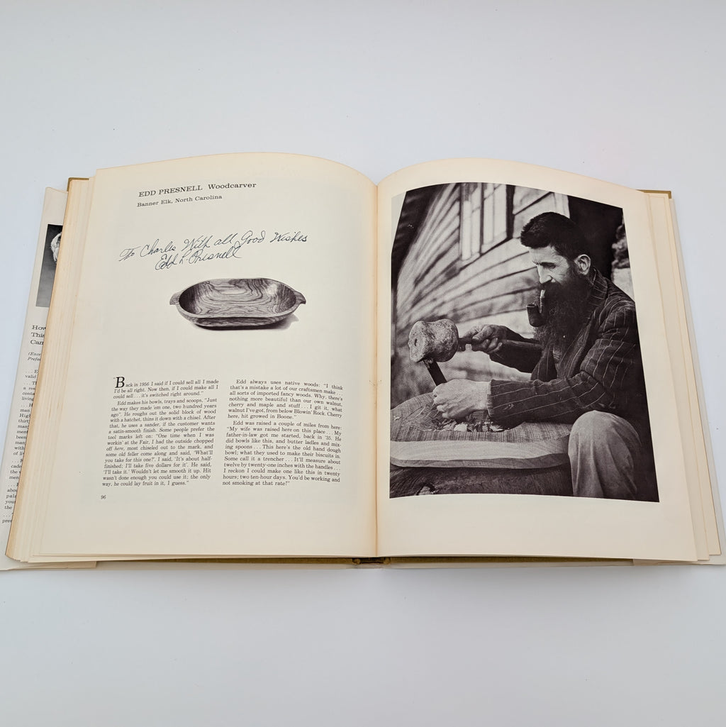 Artisans of the Appalachians (1967) DuPuy & Weaver — SIGNED by 10 Artisans — Brasstown/Cherokee/Berea — RARE