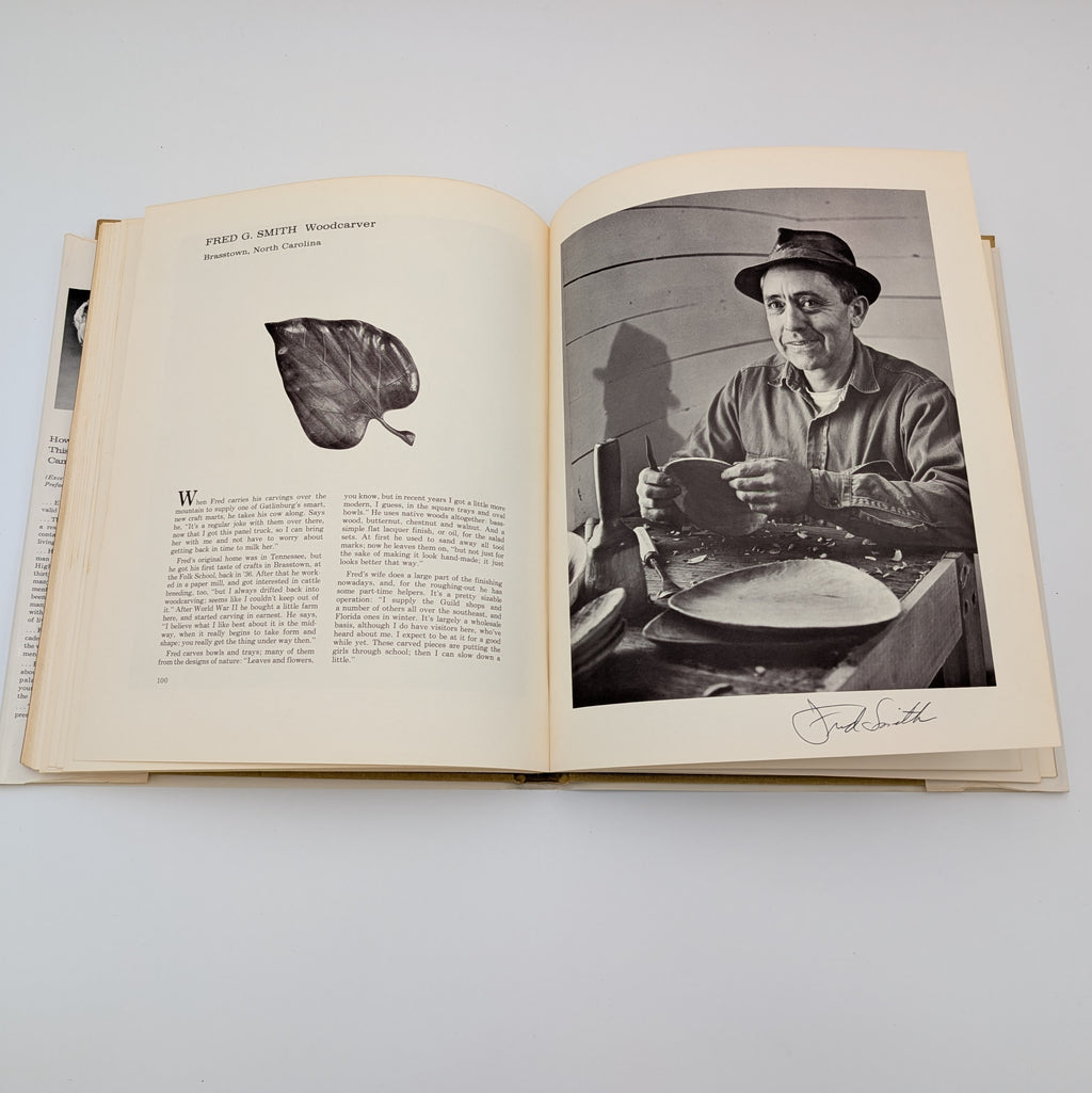 Artisans of the Appalachians (1967) DuPuy & Weaver — SIGNED by 10 Artisans — Brasstown/Cherokee/Berea — RARE