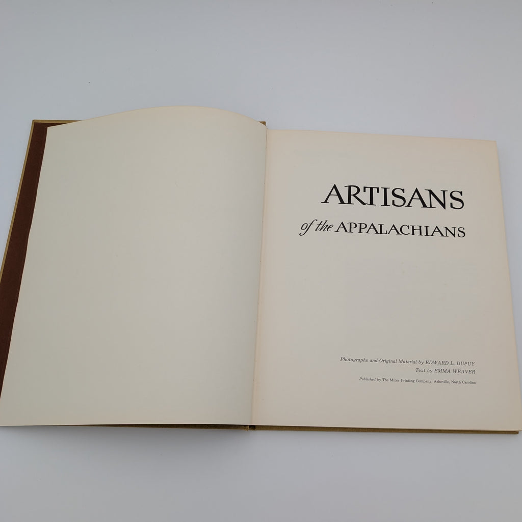 Artisans of the Appalachians (1967) DuPuy & Weaver — SIGNED by 10 Artisans — Brasstown/Cherokee/Berea — RARE