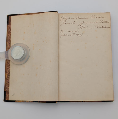 1816 11th Edition — The Lady of the Lake by Walter Scott, Esq. — Quarter Leather — Feilden Baronet MP Inscription