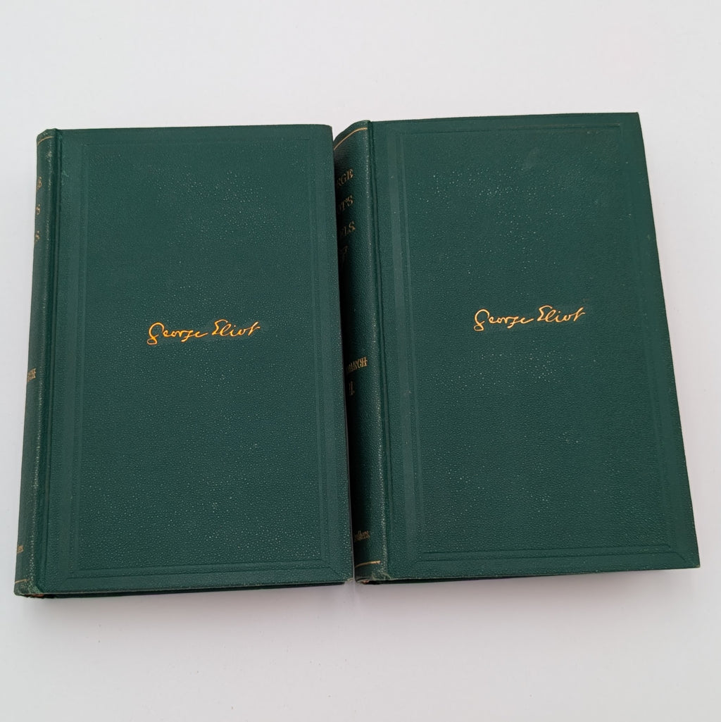 1873 MIDDLEMARCH • George Eliot • Harper & Brothers • SCARCE 2‑Volume Set • A Study of Provincial Life