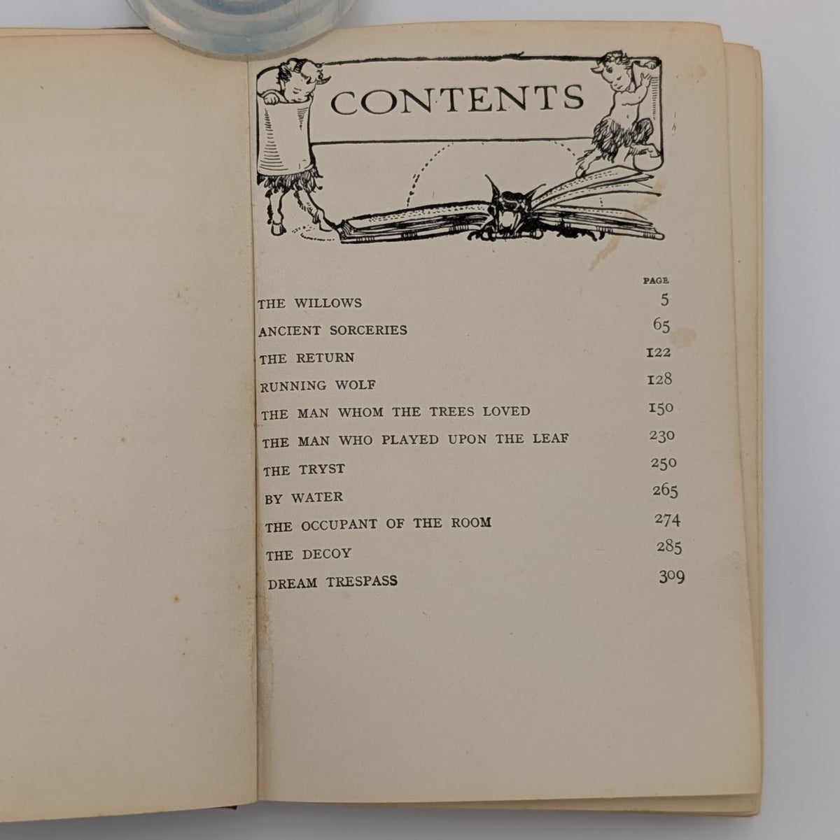 RARE c.1910 U.K. Edition — The Willows and Other Queer Tales — Algernon Blackwood — Illustrated by Sidney Stanley — Collins’ Clear‑Type Press